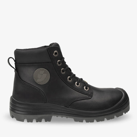 Cizmă joasă Dakar Ew S3 Leather Safety Jogger - Negru