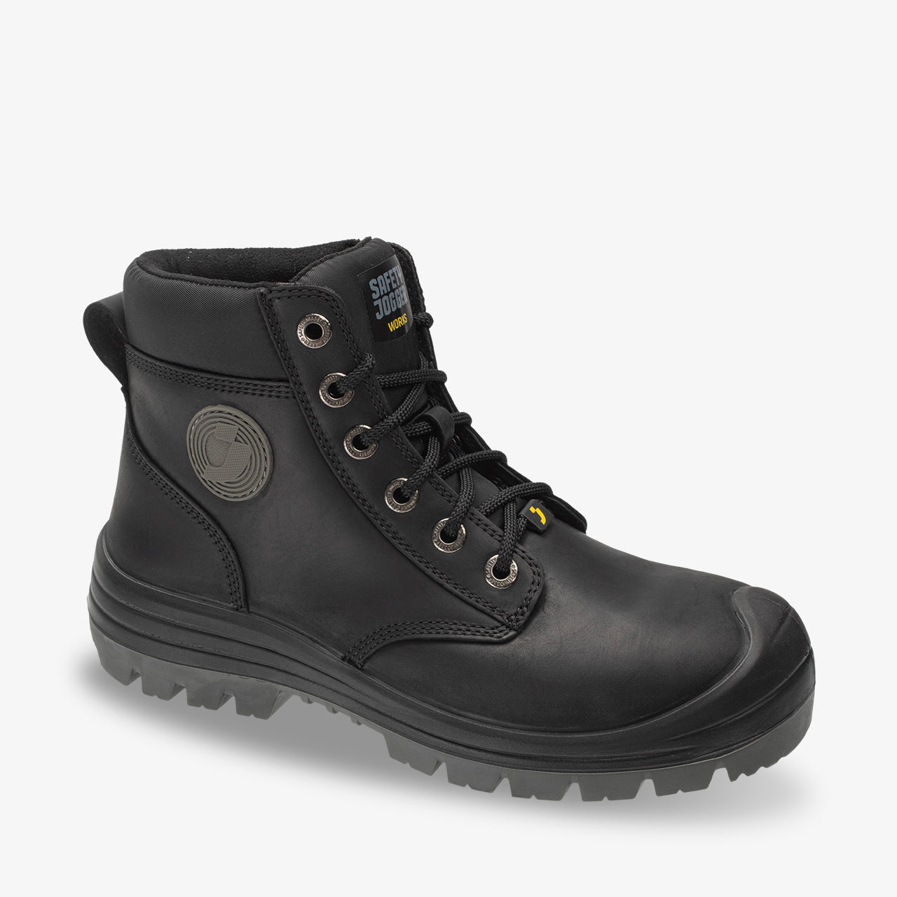 Cizmă joasă Dakar Ew S3 Leather Safety Jogger - Negru