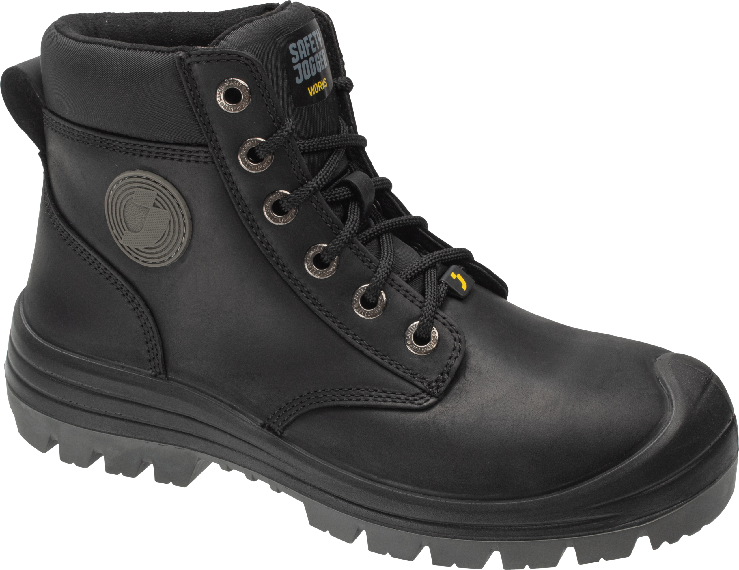 Cizmă joasă Dakar Ew S3 Leather Safety Jogger - Negru