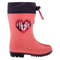 Cizme de ploaie copii KAI WELLIES KIDS BEJO - Izolate, Impermeabile - 1