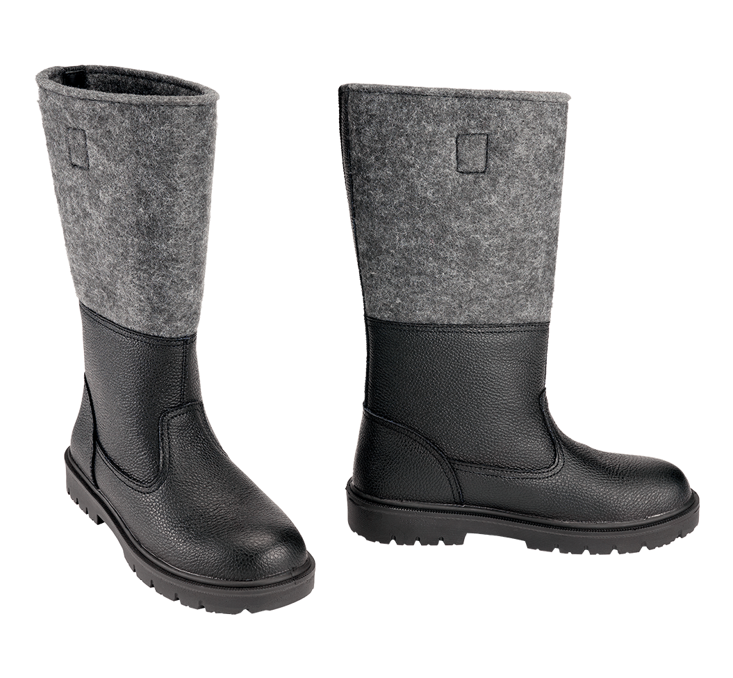 Cizme Militare Germane Filz Black Anthracite Brandit - Caldura si Mobilitate