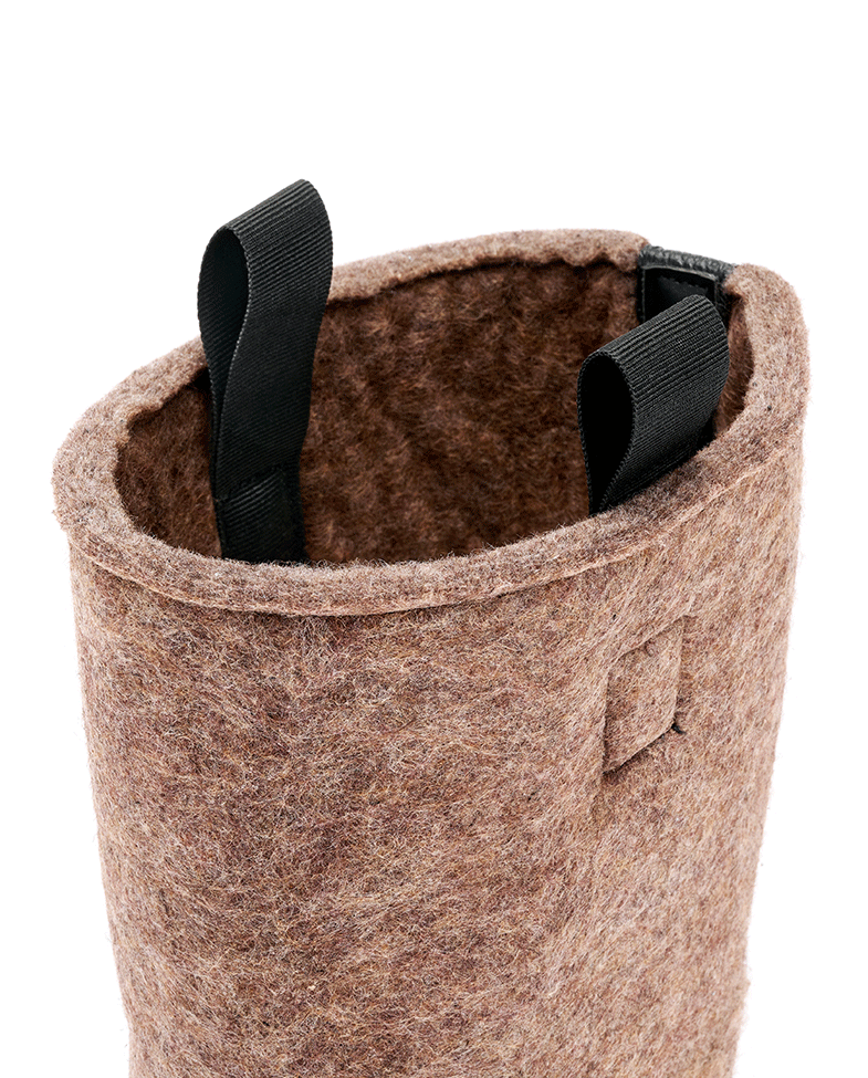 Cizme Militare Germane Filz Black Brown Brandit - Caldura si Aderenta