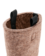 Cizme Militare Germane Filz Black Brown Brandit - Caldura si Aderenta