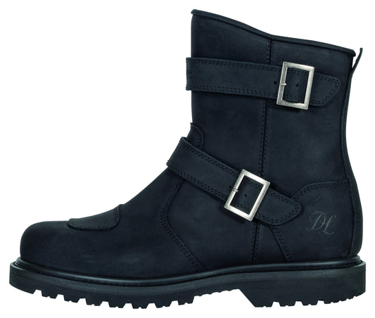 Cizme Moto DL-BM-11 Detlev Louis - Piele, Antik-Efect, Chopper