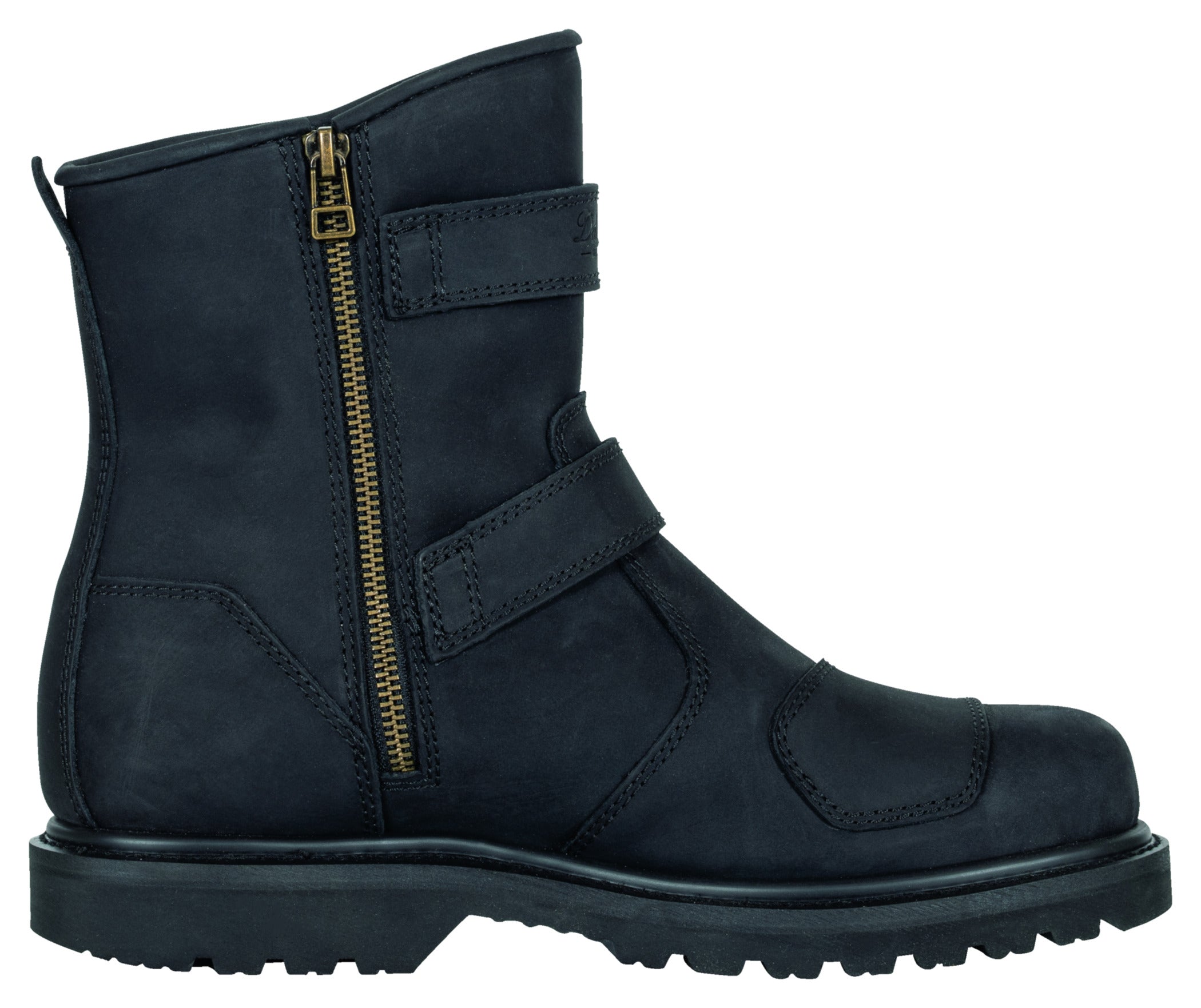 Cizme Moto DL-BM-11 Detlev Louis - Piele, Antik-Efect, Chopper