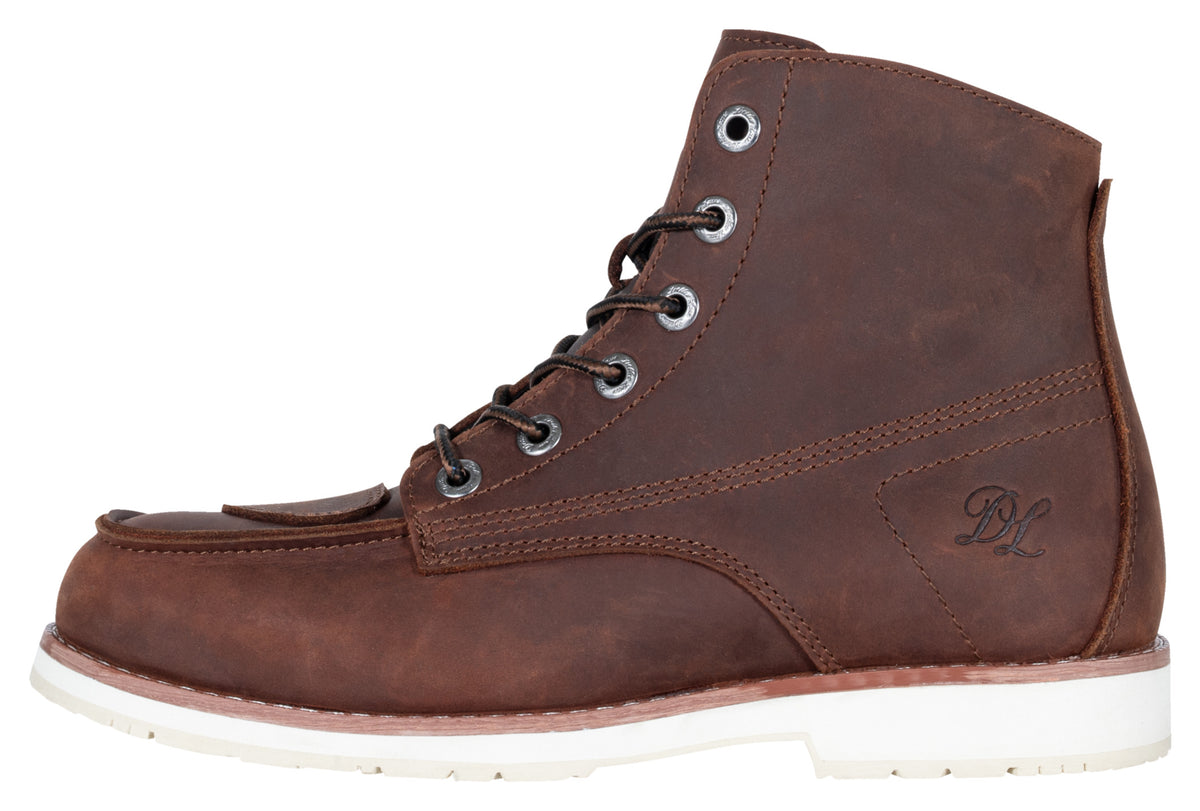 Cizme Moto DL-BM-7 Louis - Retro, Piele, Protecție Schimbător