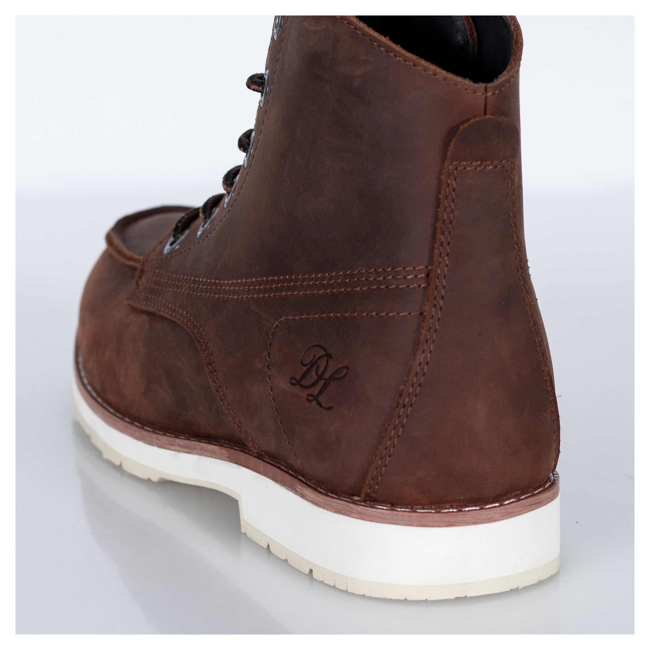 Cizme Moto DL-BM-7 Louis - Retro, Piele, Protecție Schimbător