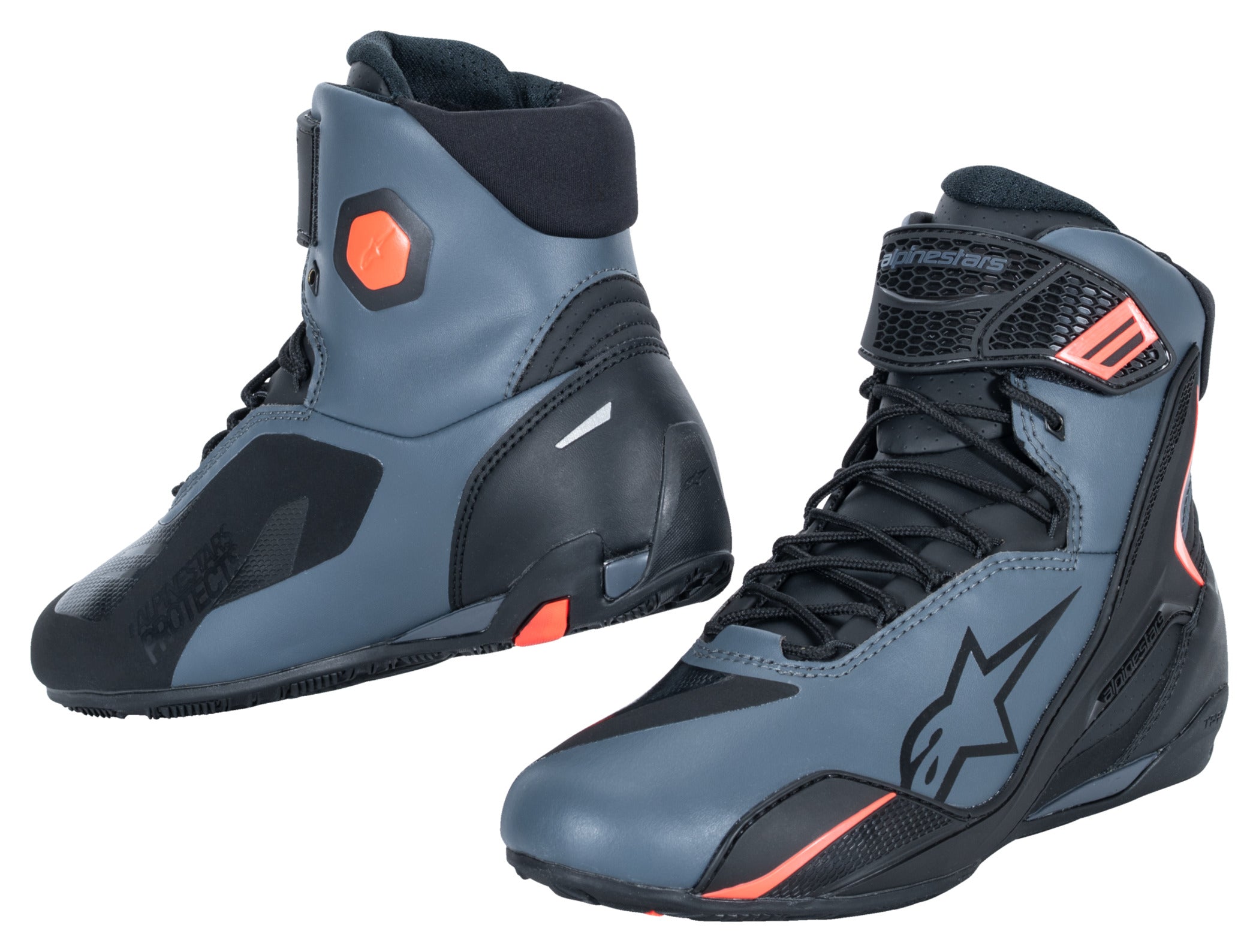Cizme Moto Faster 4 Alpinestars - Ușoare, Protecție Certificată