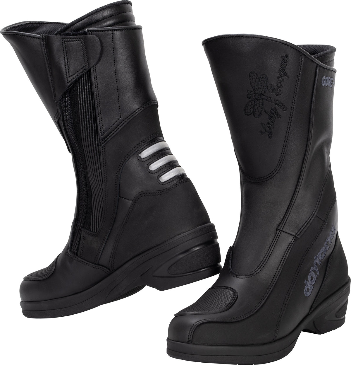Cizme Moto Femei Lady Evoque GTX Daytona - Înălțare Talpă, Gore-Tex