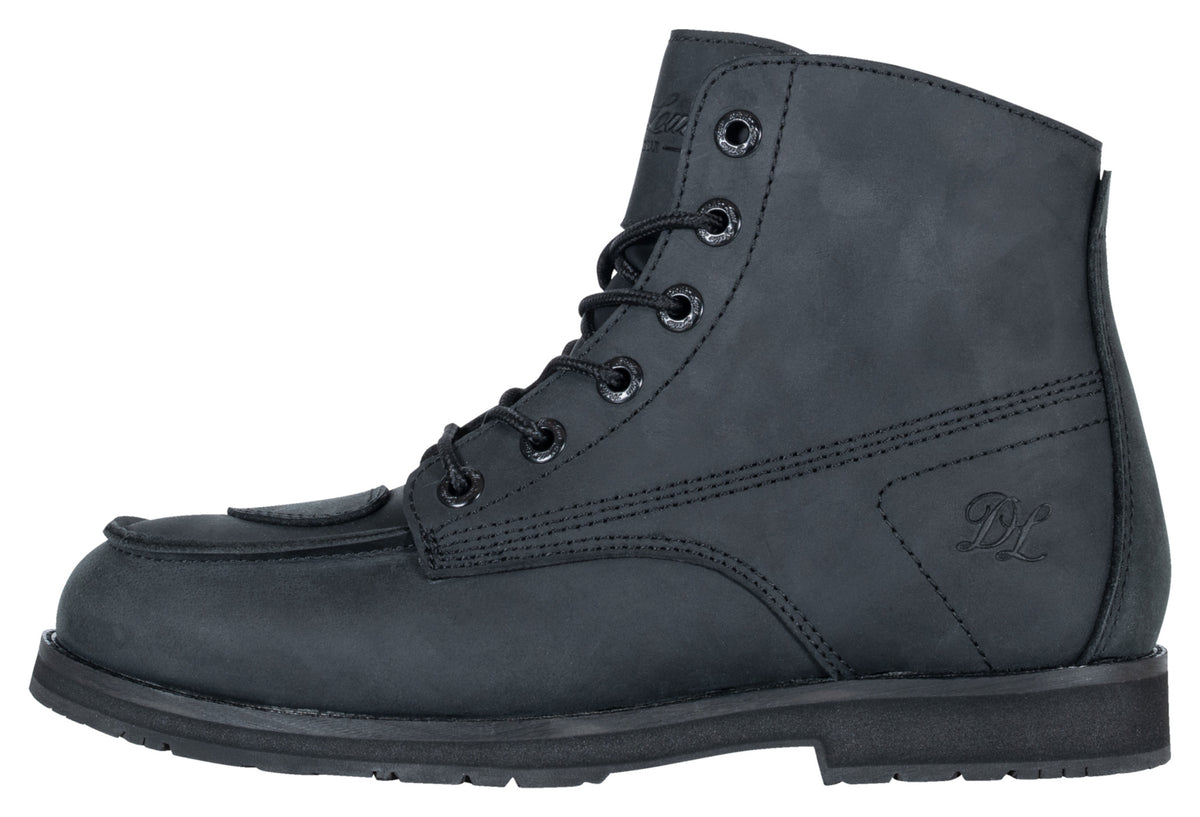 Cizme Moto Louis DL-BM-7 Retro - Piele, Antik-Efect, NakedBike