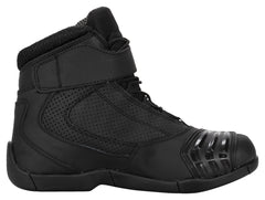 Cizme Moto Scurte Black Rider Modeka - Piele, Perforații