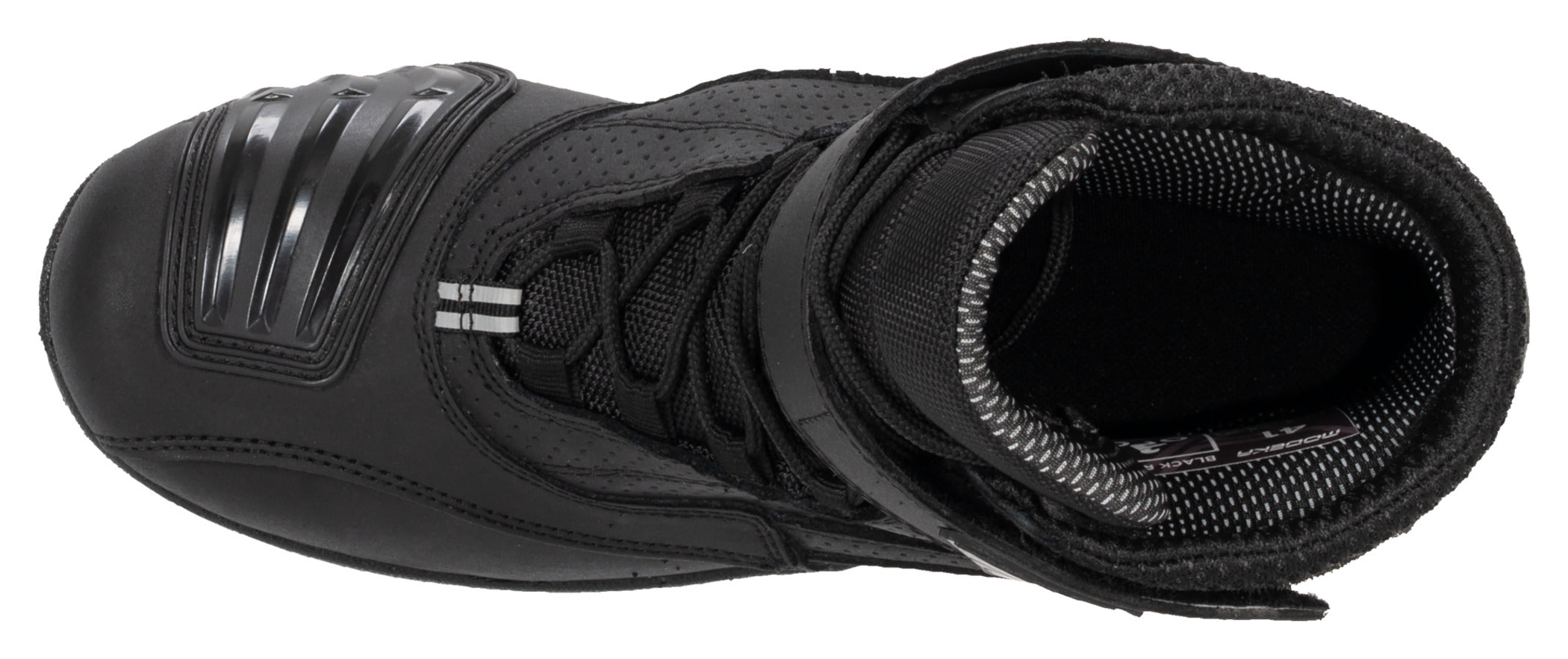 Cizme Moto Scurte Black Rider Modeka - Piele, Perforații