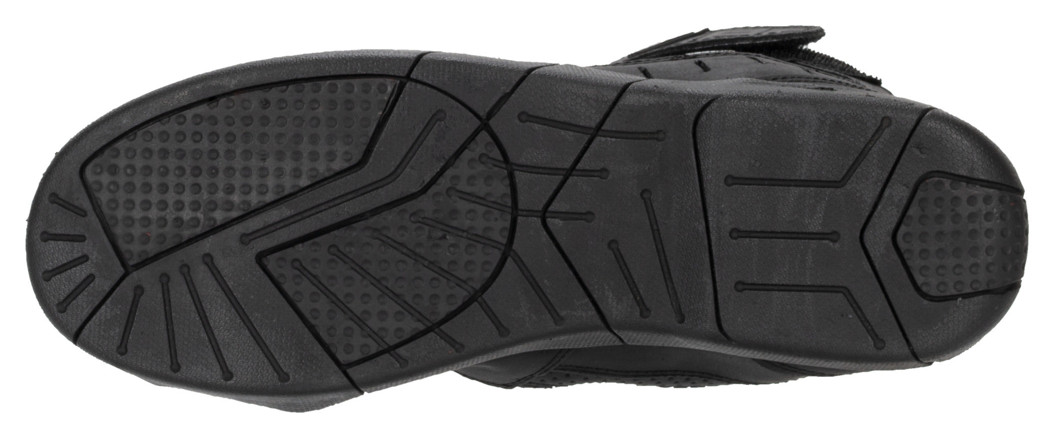 Cizme Moto Scurte Black Rider Modeka - Piele, Perforații