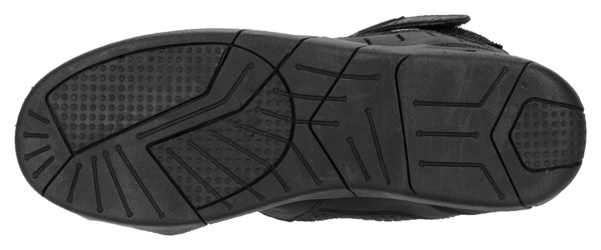 Cizme Moto Scurte Black Rider Modeka - Piele, Perforații