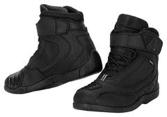 Cizme Moto Scurte Black Rider Modeka - Piele, Perforații