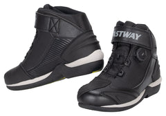 Cizme Moto Scurte Fastway City 1 - Sistem Atop, Microfibră