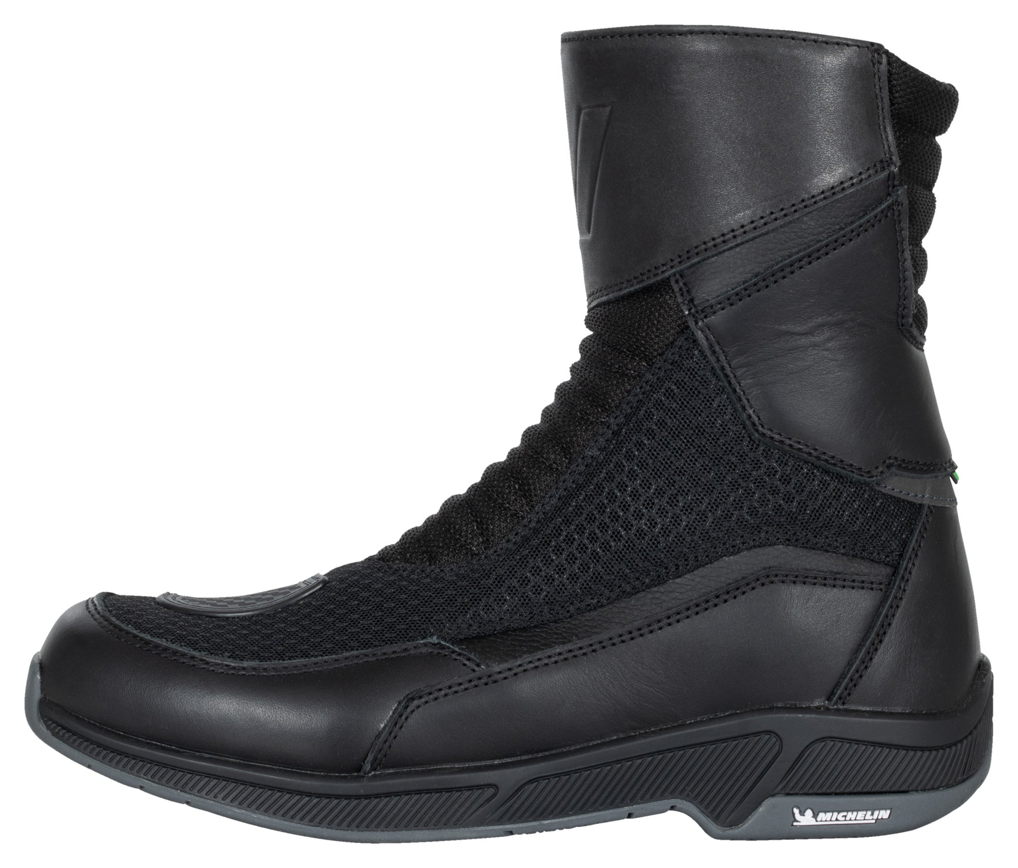 Cizme Moto VAB-1 Vanucci - Scurte, Piele, Confort Vara