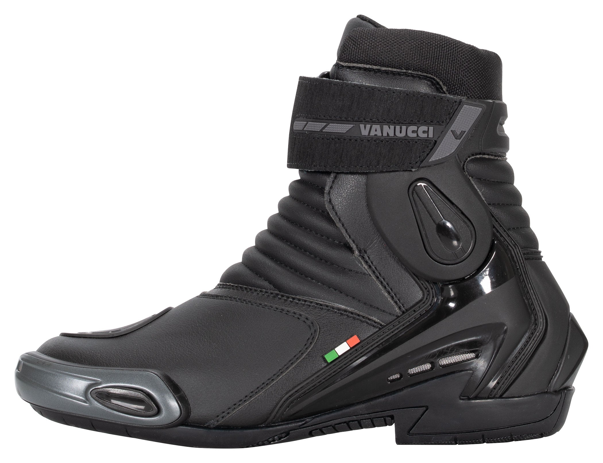 Cizme Moto Vanucci VSB-2 - Protecție Gleznă, Talpă Racing