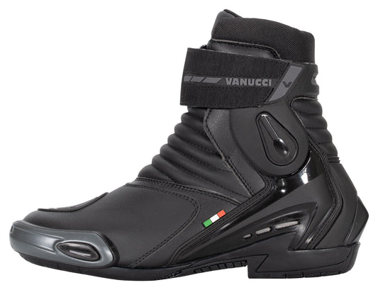 Cizme Moto Vanucci VSB-2 - Protecție Gleznă, Talpă Racing