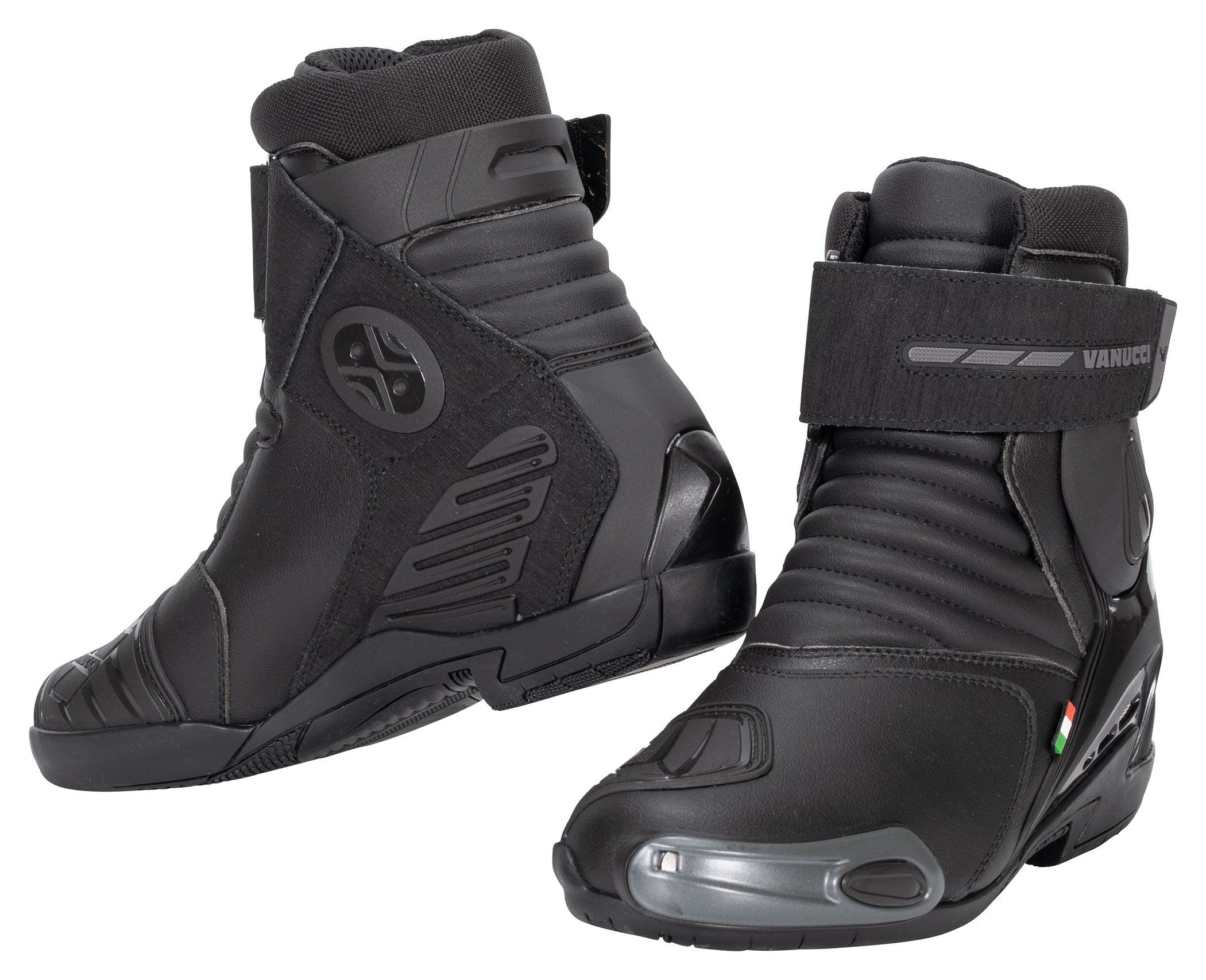 Cizme Moto Vanucci VSB-2 - Protecție Gleznă, Talpă Racing