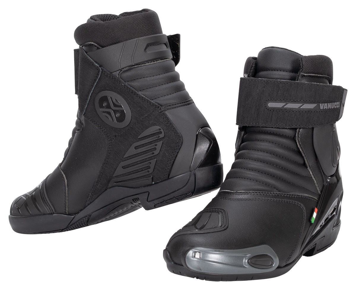 Cizme Moto Vanucci VSB-2 - Protecție Gleznă, Talpă Racing
