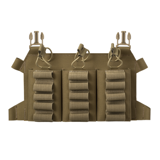 Clapă Skeletonized Shotgun Shell Helikon-Tex Coyote Brown Modulară