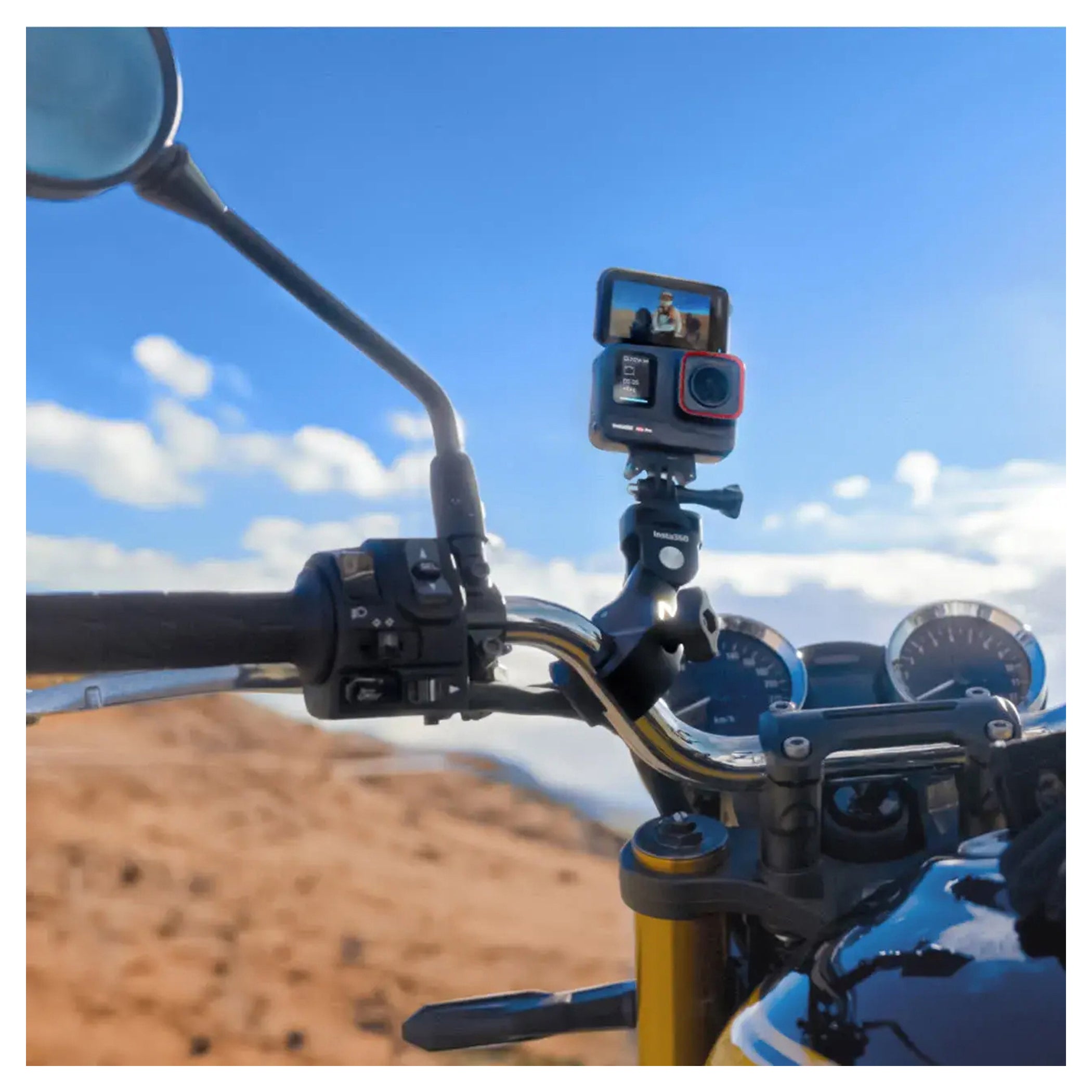 Clemă Fixare Cameră Insta360 Heavy Duty - Stabilitate Maximă