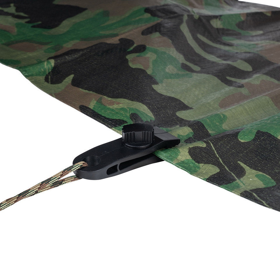 Cleme de Fixare Prelată/Pânză Set 4 Negru Military-Shop - Securitate Inegalabilă