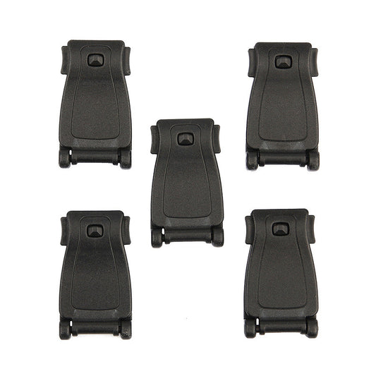 Cleme Molle Molle webbing clip 5-pack JFO06 Negru - Ordonează și Securizează Echipamentul