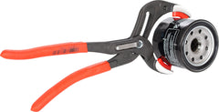 Clește Filtru Ulei Knipex SpeedGrip 250mm - Ajustare Fină, Prindere Robustă