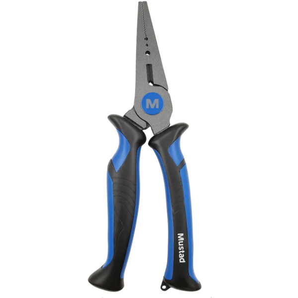 Clește Pescuit Rapitori Mustad Blue - Inox, Rezistență Coroziune - 1