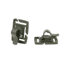 Clip MOLLE Multiclip 2-pack Verde - Organizare Echipament Esențial