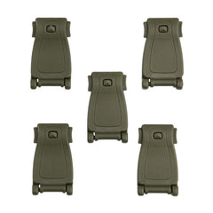 Clips Molle Webbing 5-pack JFO06 Groen - Stabilitate Maximă Echipament