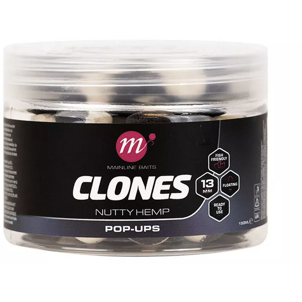 Clone Pop-Up Mainline Hemp 13mm - Atractivitate Maximă, Momeală Durabilă - 1