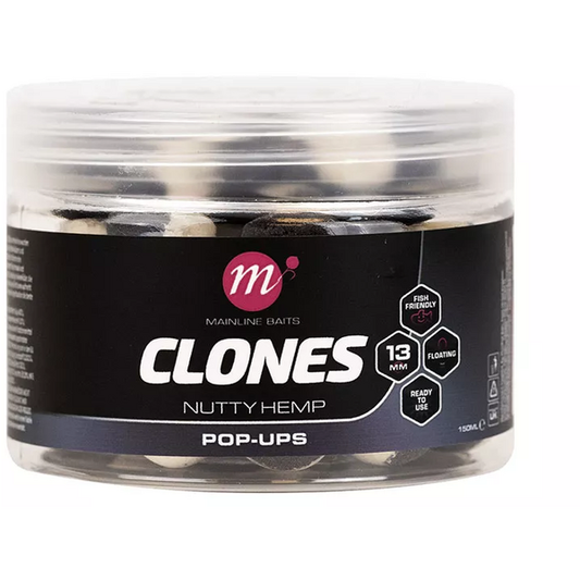 Clone Pop-Up Mainline Hemp 13mm - Atractivitate Maximă, Momeală Durabilă - 1
