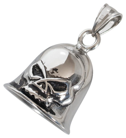 Clopoțel Biker Skull Louis - Accesoriu Moto Oțel Inoxidabil