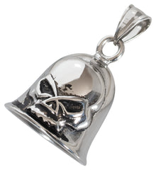 Clopoțel Biker Skull Louis - Accesoriu Moto Oțel Inoxidabil