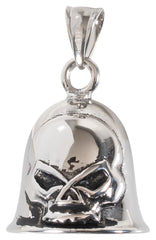 Clopoțel Biker Skull Louis - Accesoriu Moto Oțel Inoxidabil