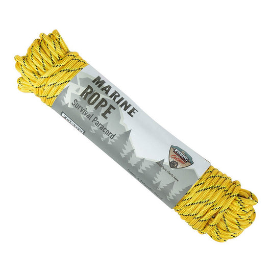 Coardă Navală 30m 4mm Galben - Polipropilenă Fiabilă și Versatilă