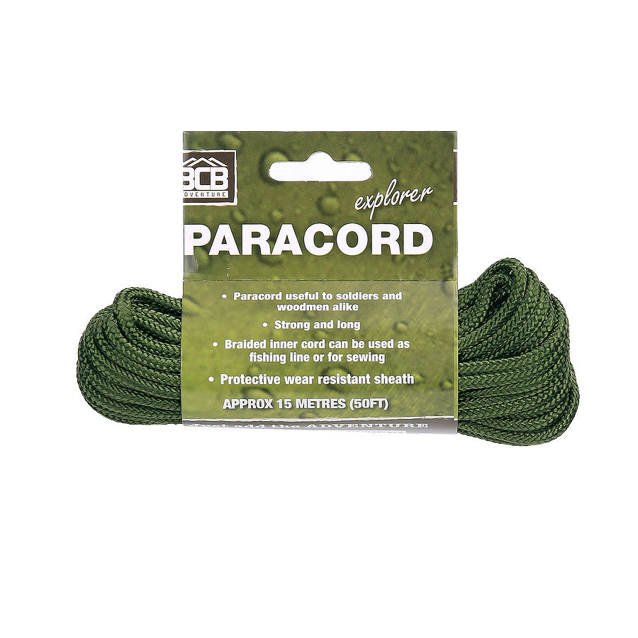 Coarda Paracord BCB CM030 Verde Olive - Soluția Ta Versatilă de Supraviețuire