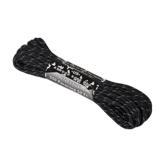 Coardă Paracord Helikon-Tex 550 LBS Reflectivă Neagră