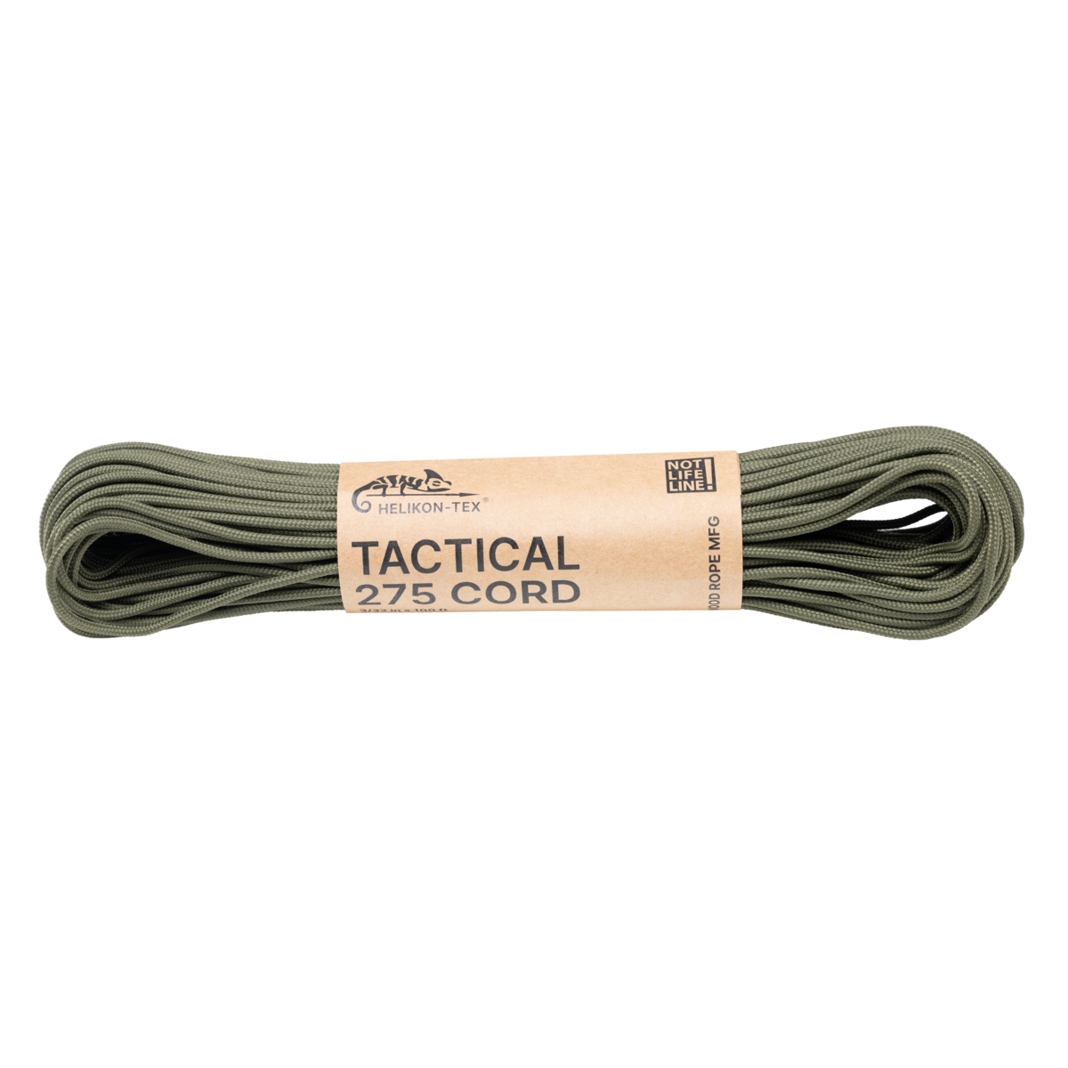 Coardă tactică Helikon-Tex 275 Cord Olive Drab 4-core