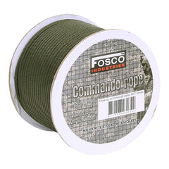Coardă Utilitară Touw 3mm Verde/Negru Fosco - Unelata Ta Multifuncțională