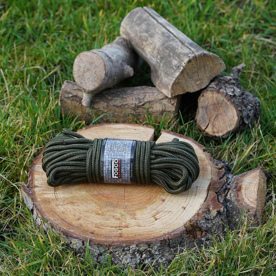 Coardă Utilitară Touw 7 mm Verde Fosco Industries - Fiabilitate în Orice Misiune