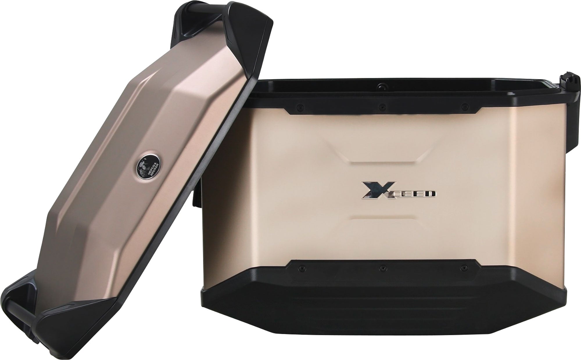 Cofre Laterale Moto Xceed Hepco & Becker - 38L, Aluminiu, Impermeabile