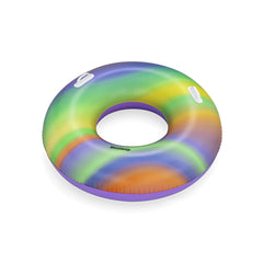 Colac Gonflabil Rainbow Swim Tube Bestway - Ø119cm, Mânere - 3