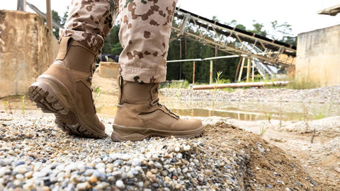 Bocanci Militari HAIX Combat GTX Coyote – Impermeabili GORE-TEX, Talpă Antiderapantă Tactică