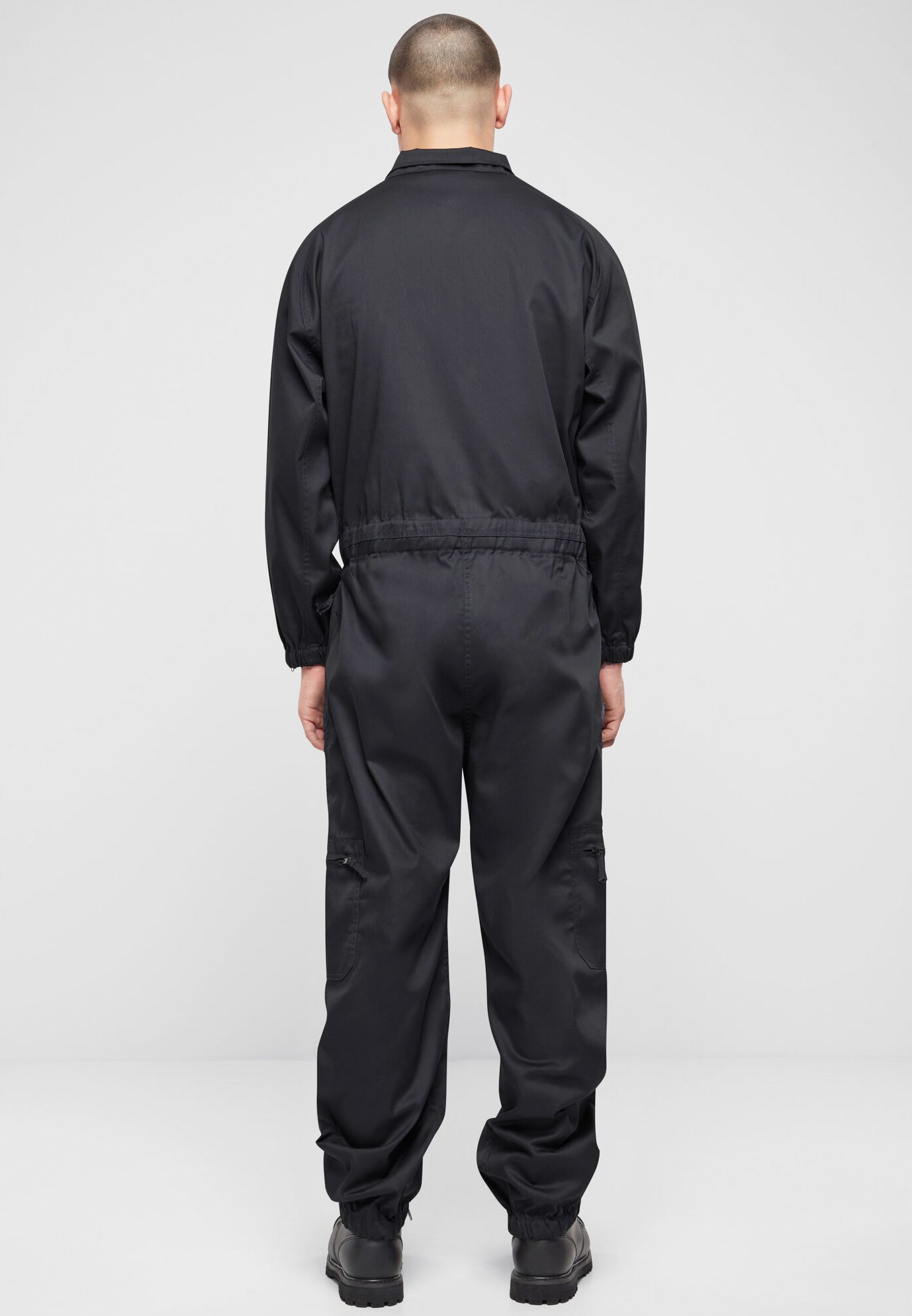 Combinezon de Zbor Negru Brandit - Confort Tactic Superior