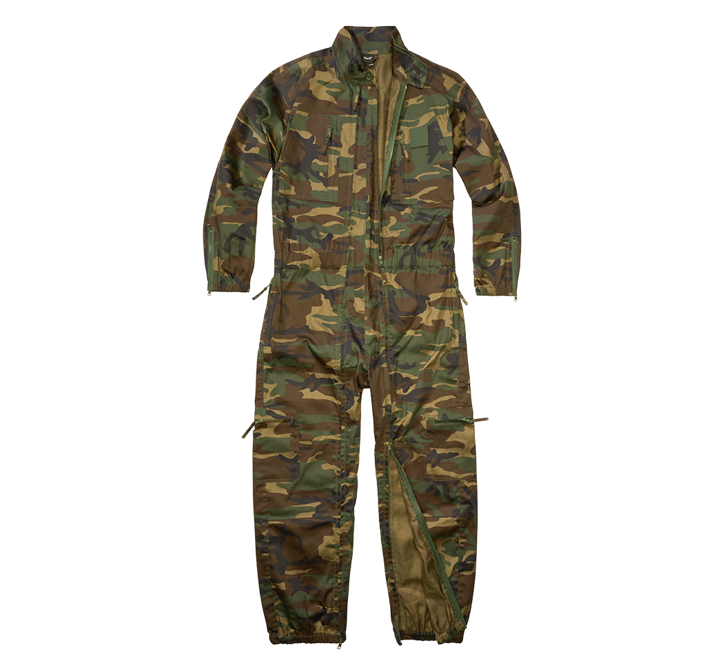 Combinezon de Zbor Woodland Brandit - Libertate de Mișcare