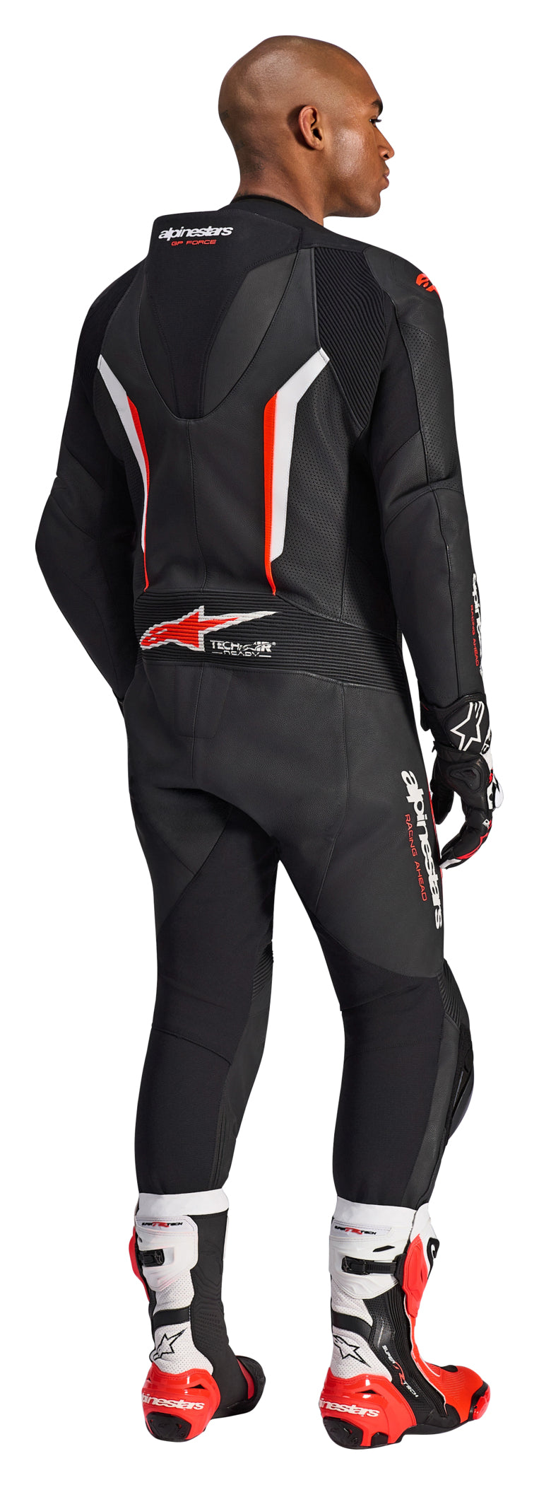 Combinezon Moto GP-Force V2 1-Teiler - Piele, Protecții Nivel 1